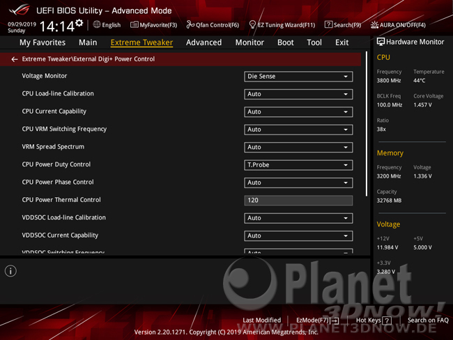 ASUS Crosshair VIII Hero (Wi-Fi): BIOS