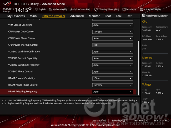 ASUS Crosshair VIII Hero (Wi-Fi): BIOS