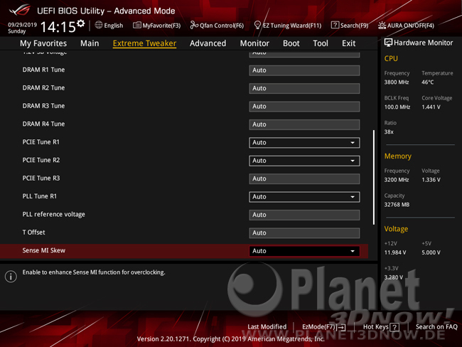 ASUS Crosshair VIII Hero (Wi-Fi): BIOS