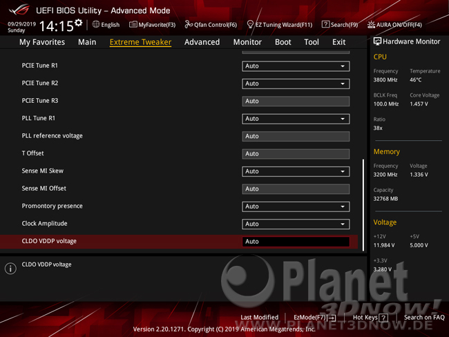 ASUS Crosshair VIII Hero (Wi-Fi): BIOS