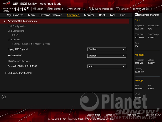 ASUS Crosshair VIII Hero (Wi-Fi): BIOS