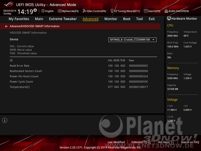 ASUS Crosshair VIII Hero (Wi-Fi): BIOS