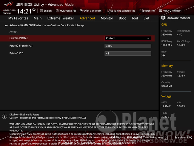 ASUS Crosshair VIII Hero (Wi-Fi): BIOS