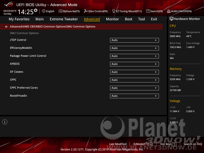 ASUS Crosshair VIII Hero (Wi-Fi): BIOS