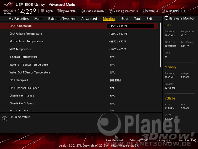 ASUS Crosshair VIII Hero (Wi-Fi): BIOS