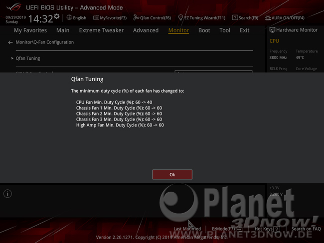 ASUS Crosshair VIII Hero (Wi-Fi): BIOS