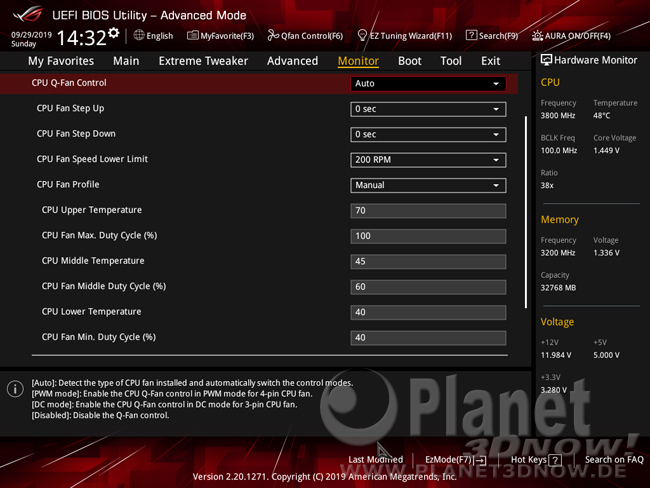 ASUS Crosshair VIII Hero (Wi-Fi): BIOS