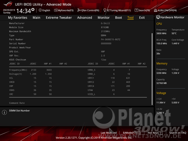 ASUS Crosshair VIII Hero (Wi-Fi): BIOS