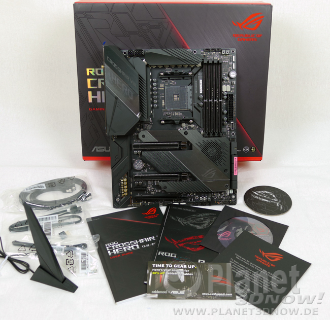 ASUS Crosshair VIII Hero (Wi-Fi): Lieferumfang