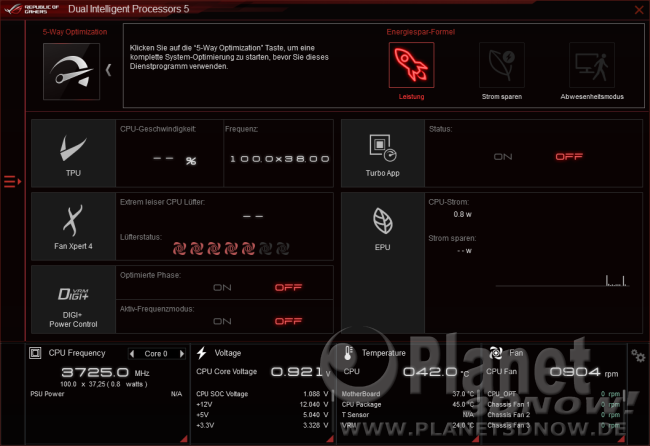 ASUS Crosshair VIII Hero (Wi-Fi): Software - AISuite