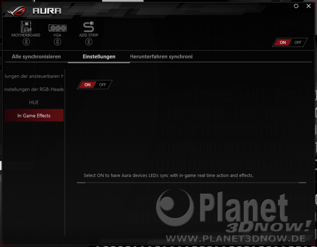 ASUS Crosshair VIII Hero (Wi-Fi): Software - Aura