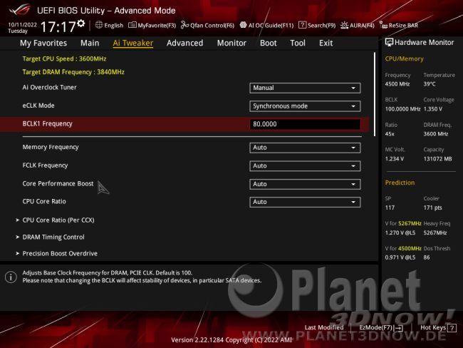 ASUS ROG Strix X670E-E Gaming WiFi: BIOS