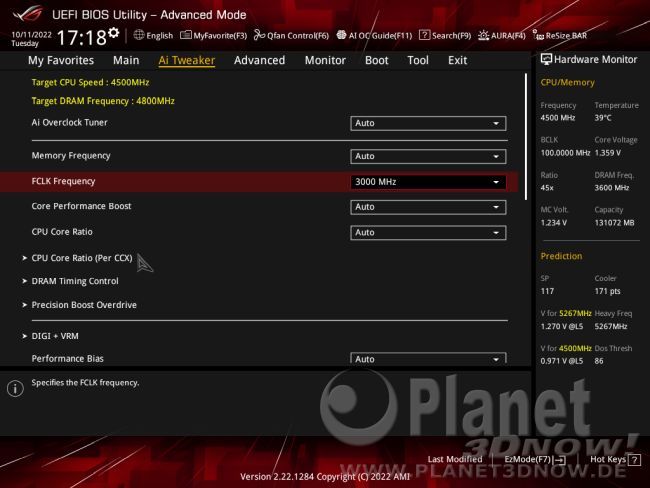 ASUS ROG Strix X670E-E Gaming WiFi: BIOS