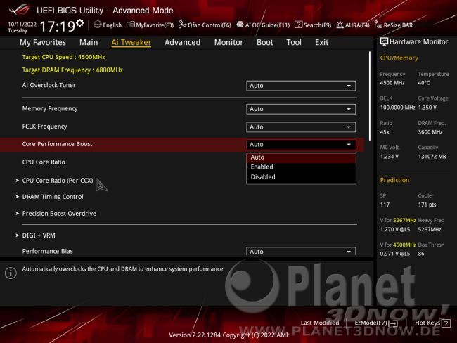 ASUS ROG Strix X670E-E Gaming WiFi: BIOS