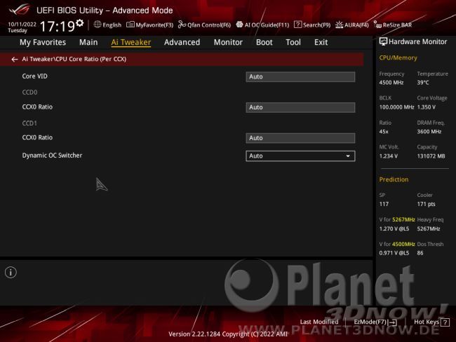 ASUS ROG Strix X670E-E Gaming WiFi: BIOS