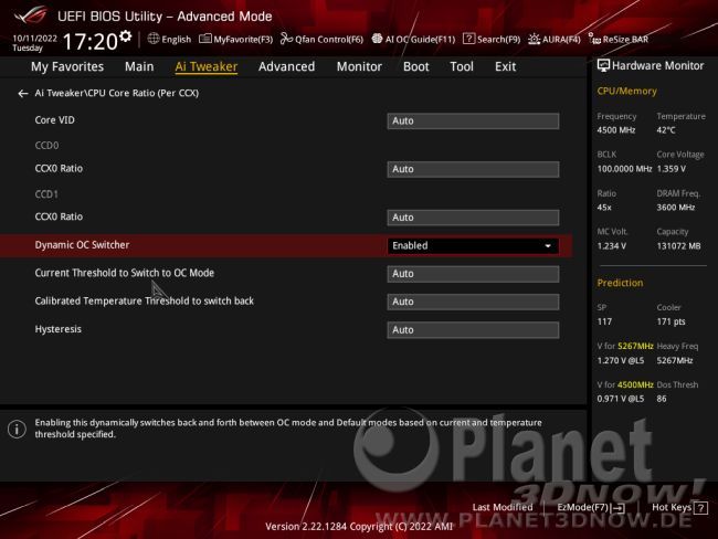 ASUS ROG Strix X670E-E Gaming WiFi: BIOS