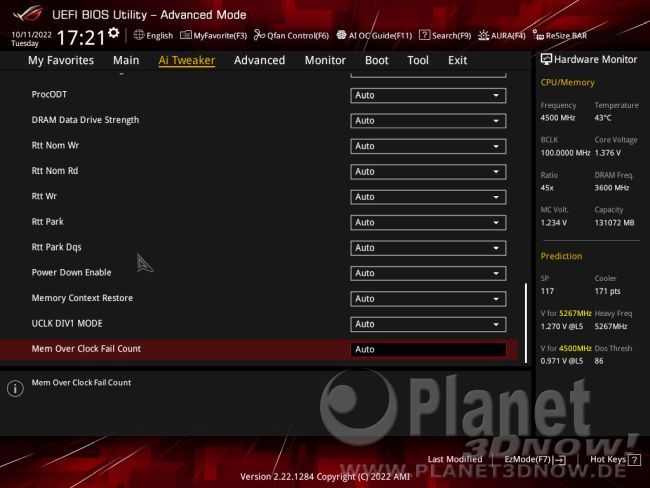 ASUS ROG Strix X670E-E Gaming WiFi: BIOS