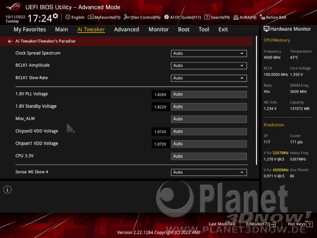 ASUS ROG Strix X670E-E Gaming WiFi: BIOS