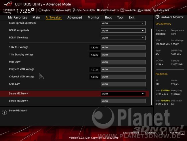 ASUS ROG Strix X670E-E Gaming WiFi: BIOS