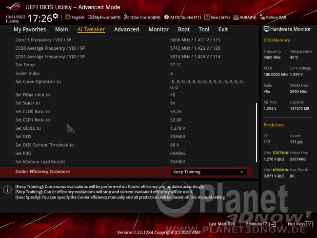 ASUS ROG Strix X670E-E Gaming WiFi: BIOS