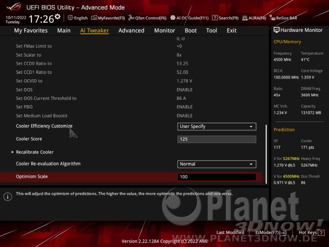 ASUS ROG Strix X670E-E Gaming WiFi: BIOS