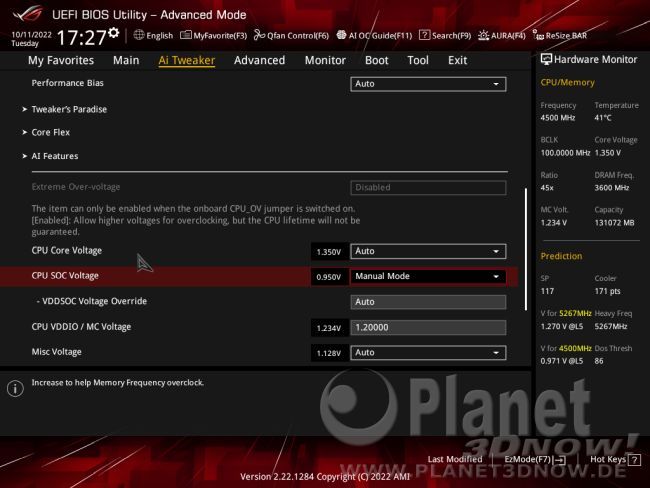 ASUS ROG Strix X670E-E Gaming WiFi: BIOS