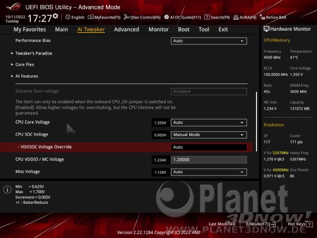 ASUS ROG Strix X670E-E Gaming WiFi: BIOS