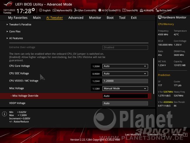 ASUS ROG Strix X670E-E Gaming WiFi: BIOS