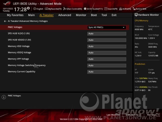 ASUS ROG Strix X670E-E Gaming WiFi: BIOS
