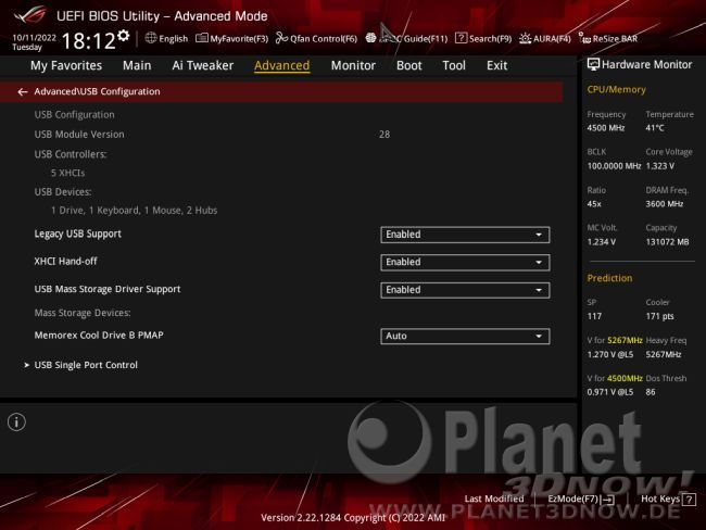 ASUS ROG Strix X670E-E Gaming WiFi: BIOS