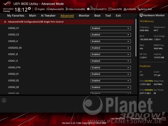 ASUS ROG Strix X670E-E Gaming WiFi: BIOS