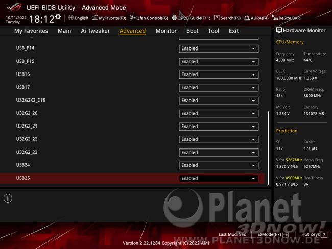 ASUS ROG Strix X670E-E Gaming WiFi: BIOS