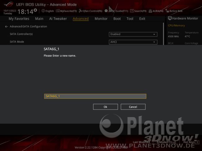 ASUS ROG Strix X670E-E Gaming WiFi: BIOS