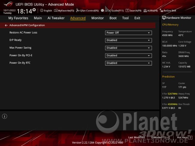 ASUS ROG Strix X670E-E Gaming WiFi: BIOS