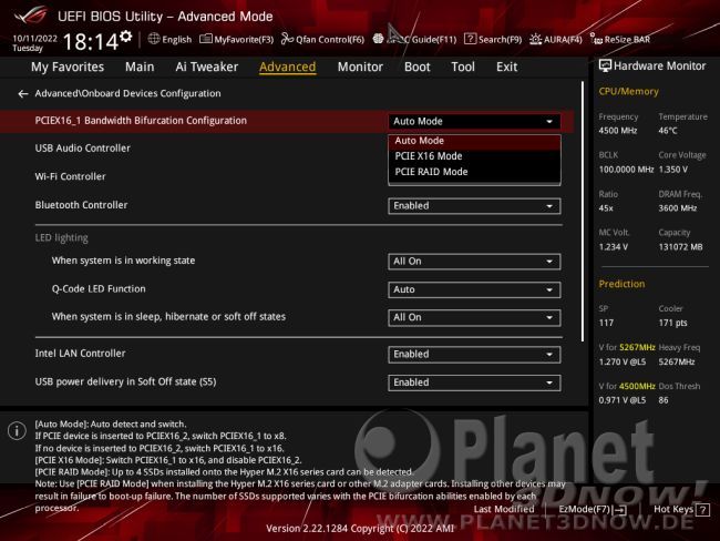 ASUS ROG Strix X670E-E Gaming WiFi: BIOS