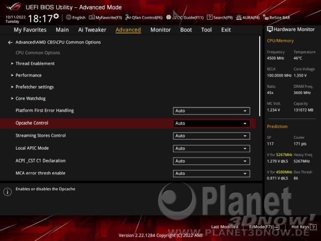 ASUS ROG Strix X670E-E Gaming WiFi: BIOS