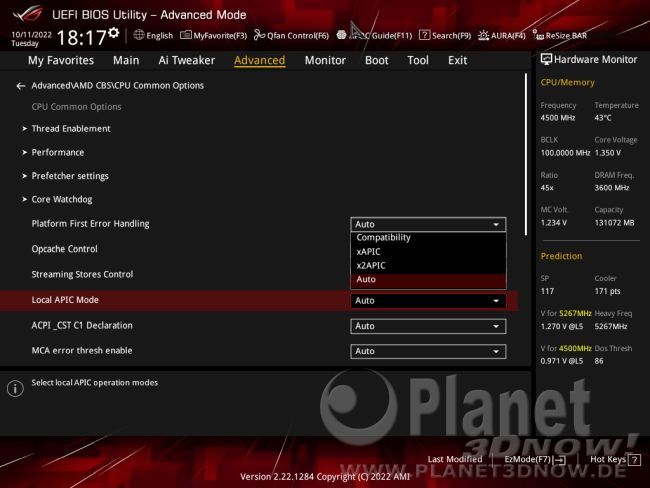 ASUS ROG Strix X670E-E Gaming WiFi: BIOS