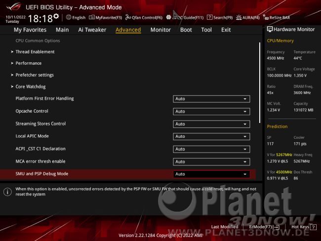 ASUS ROG Strix X670E-E Gaming WiFi: BIOS