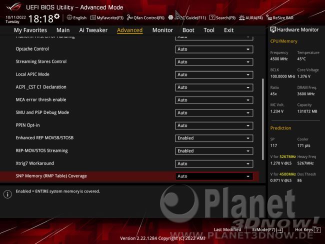 ASUS ROG Strix X670E-E Gaming WiFi: BIOS