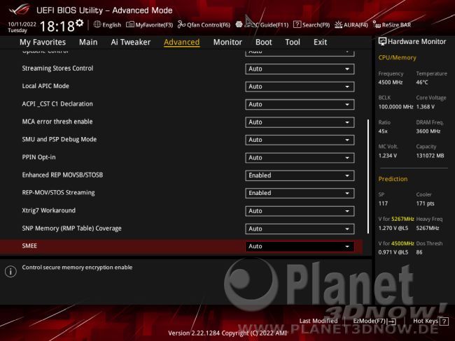 ASUS ROG Strix X670E-E Gaming WiFi: BIOS