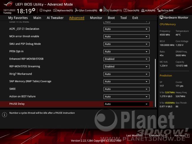 ASUS ROG Strix X670E-E Gaming WiFi: BIOS