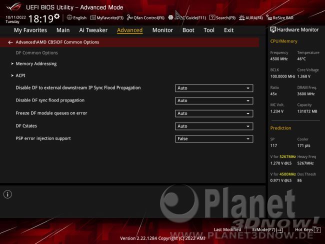 ASUS ROG Strix X670E-E Gaming WiFi: BIOS