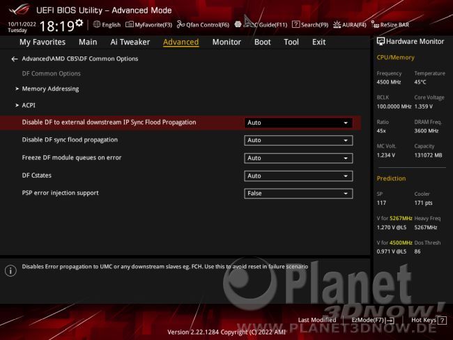 ASUS ROG Strix X670E-E Gaming WiFi: BIOS