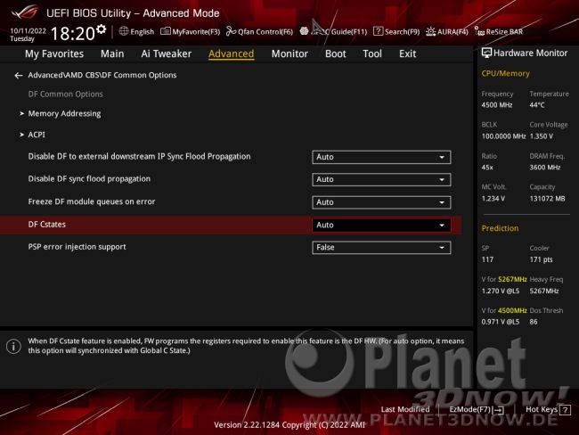 ASUS ROG Strix X670E-E Gaming WiFi: BIOS