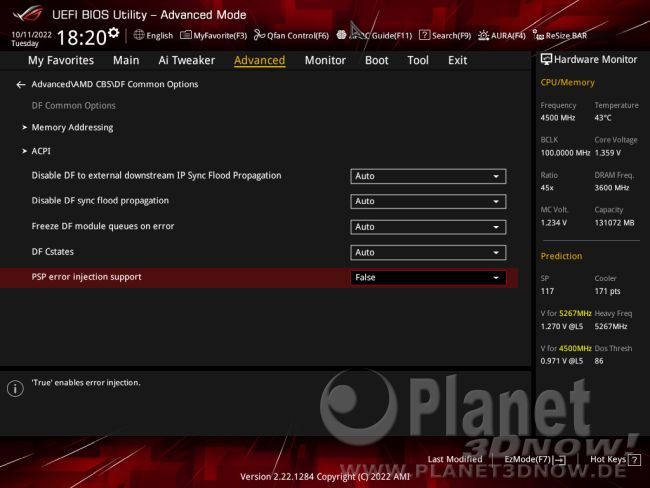 ASUS ROG Strix X670E-E Gaming WiFi: BIOS