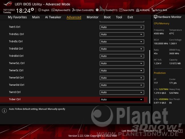 ASUS ROG Strix X670E-E Gaming WiFi: BIOS