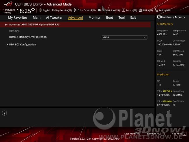 ASUS ROG Strix X670E-E Gaming WiFi: BIOS