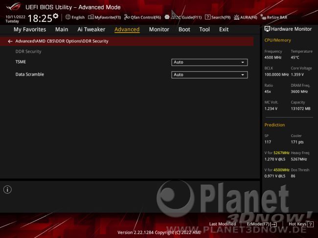 ASUS ROG Strix X670E-E Gaming WiFi: BIOS