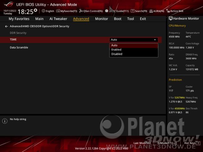 ASUS ROG Strix X670E-E Gaming WiFi: BIOS