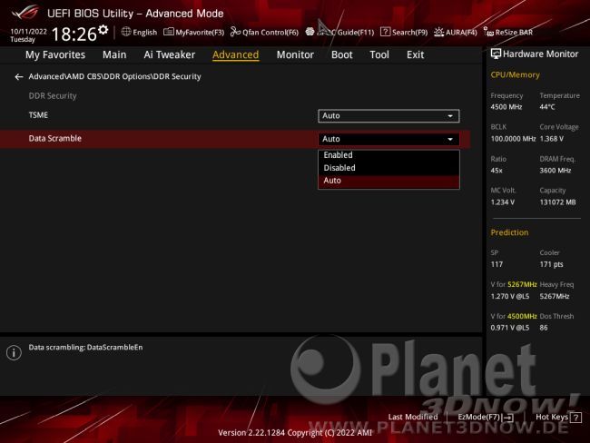 ASUS ROG Strix X670E-E Gaming WiFi: BIOS